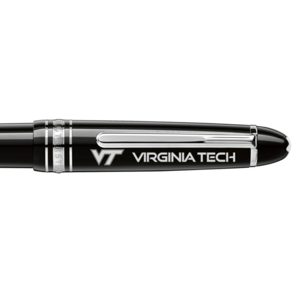 Virginia Tech Montblanc Meisterstück Midsize Platinum-Coated Ballpoint Pen Shot #2