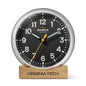 Virginia Tech Shinola Desk Clock, The Runwell with Black Dial at M.LaHart & Co. Shot #1