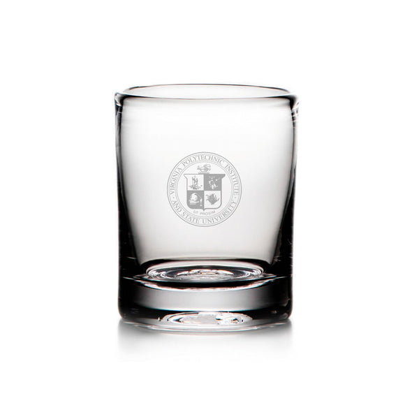 Virginia Tech Whiskey Glass by Simon Pearce Shot #1