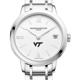 Virginia Tech Women's Baume et Mercier 31mm Classima Watch with White Dial & Bracelet Shot #1