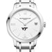 Virginia Tech Women's Baume et Mercier 31mm Classima Watch with White Dial & Bracelet
