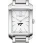 Virginia Tech Women's Baume et Mercier 35X22mm Hampton Watch with Silver Dial & Bracelet Shot #1