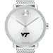 Virginia Tech Women's Movado Bold with Crystal Bezel & Mesh Bracelet