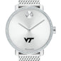 Virginia Tech Women's Movado Bold with Crystal Bezel & Mesh Bracelet Shot #1