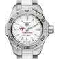 Virginia Tech Women's TAG Heuer Steel Aquaracer with Silver Dial Shot #1