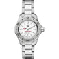 Virginia Tech Women's TAG Heuer Steel Aquaracer with Silver Dial Shot #2