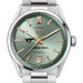 Virginia Tech Women's TAG Heuer Steel Carrera Automatic with Green Dial