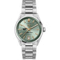 Virginia Tech Women's TAG Heuer Steel Carrera Automatic with Green Dial Shot #2