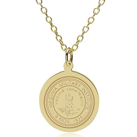VMI 14K Gold Pendant & Chain Shot #1