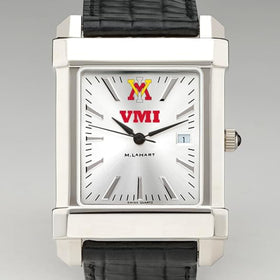VMI Men&#39;s Collegiate Watch with Leather Strap Shot #1