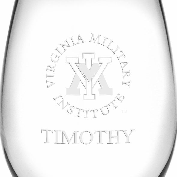VMI Stemless Wine Glasses Made in the USA - Set of 2 Shot #3