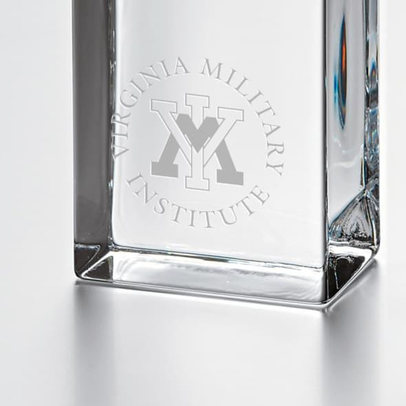 VMI Tall Glass Desk Clock by Simon Pearce Shot #2