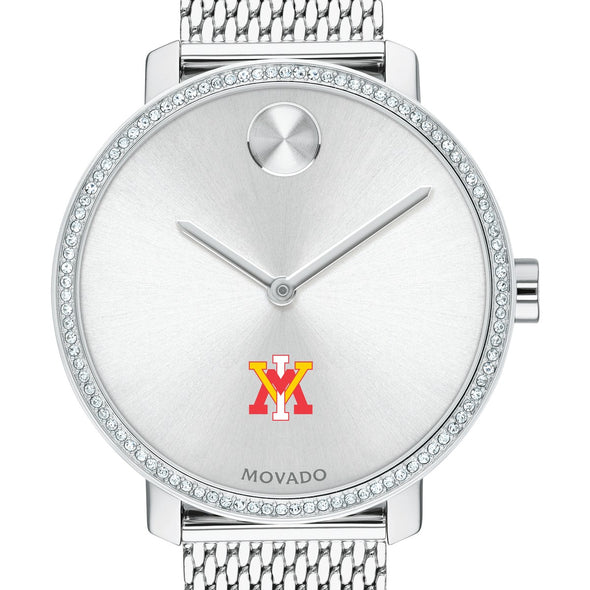 VMI Women's Movado Bold with Crystal Bezel & Mesh Bracelet Shot #1