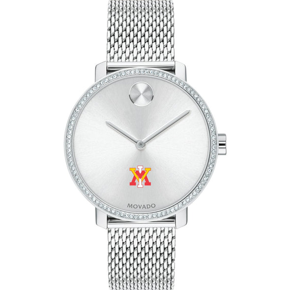 VMI Women's Movado Bold with Crystal Bezel & Mesh Bracelet Shot #2