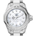 VMI Women's TAG Heuer Steel Aquaracer with Diamond Dial & Bezel