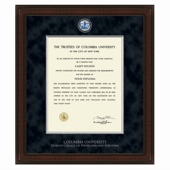 VP&S Diploma Frame - Excelsior Shot #1