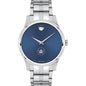 VP&S Men's Movado Collection Stainless Steel Watch with Blue Dial Shot #2