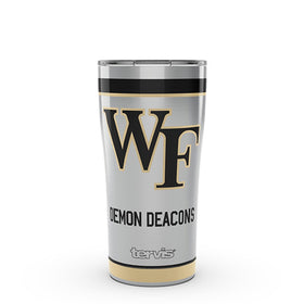 Wake Forest 20 oz. Stainless Steel Tervis Tumblers with Hammer Lids - Set of 2 Shot #1