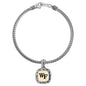 Wake Forest Classic Chain Bracelet by John Hardy with 18K Gold Shot #2