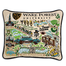 Wake Forest Embroidered Pillow Shot #1