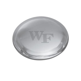 Wake Forest Glass Dome Paperweight by Simon Pearce Shot #1