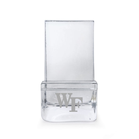 Wake Forest Glass Phone Holder by Simon Pearce Shot #1