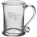 Wake Forest Glass Tankard by Simon Pearce