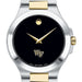 Wake Forest Men's Movado Collection Two-Tone Watch with Black Dial