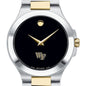 Wake Forest Men's Movado Collection Two-Tone Watch with Black Dial Shot #1