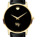 Wake Forest Men's Movado Gold Museum Classic Leather