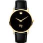 Wake Forest Men's Movado Gold Museum Classic Leather Shot #2