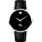 Wake Forest Men's Movado Museum with Leather Strap Shot #2