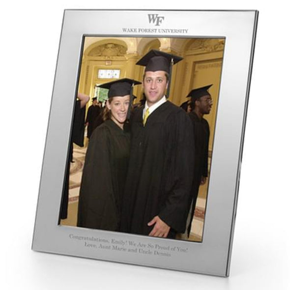 Wake Forest Polished Pewter 8x10 Picture Frame Shot #1