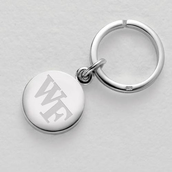 Wake Forest Sterling Silver Insignia Key Ring Shot #1