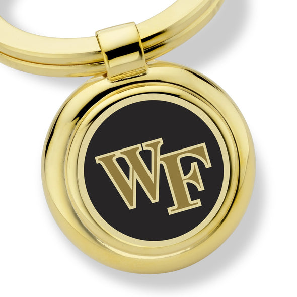 Wake Forest University Enamel Key Ring Shot #2