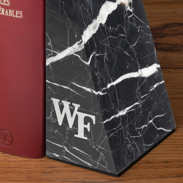 Wake Forest University Marble Bookends by M.LaHart Shot #3