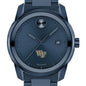 Wake Forest University Men's Movado BOLD Blue Ion with Date Window Shot #1
