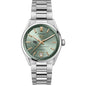 Wake Forest Women's TAG Heuer Steel Carrera Automatic with Green Dial Shot #2