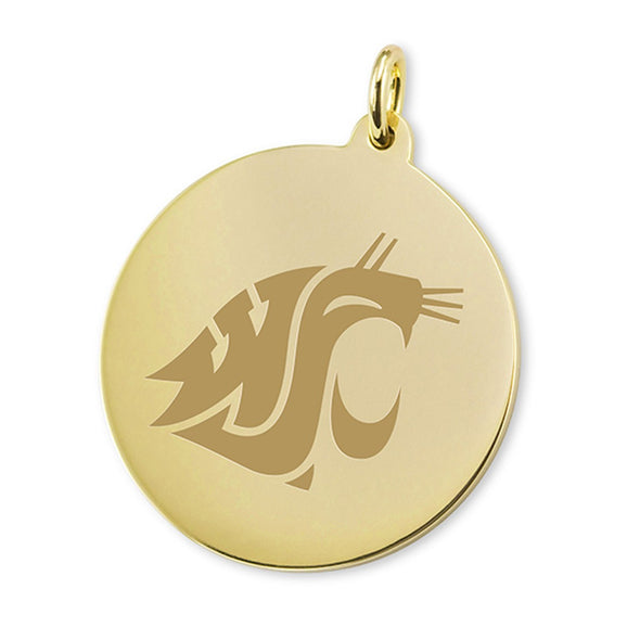 Washington State University 18K Gold Charm Shot #1