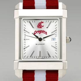 Washington State University Collegiate Watch with RAF Nylon Strap for Men Shot #1