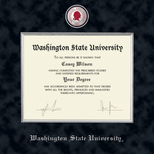 Washington State University Diploma Frame - Excelsior Shot #2