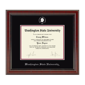 Washington State University Diploma Frame, the Fidelitas Shot #1