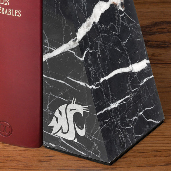 Washington State University Marble Bookends by M.LaHart Shot #3