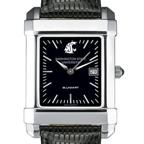 Washington State University Men's Black Quad with Leather Shot #1