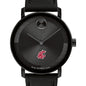 Washington State University Men's Movado BOLD with Black Leather Strap Shot #1
