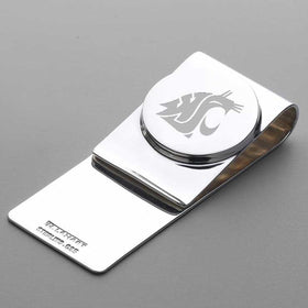 Washington State University Sterling Silver Money Clip Shot #1