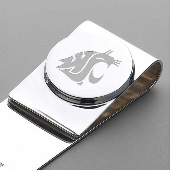 Washington State University Sterling Silver Money Clip Shot #2