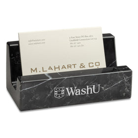Washington University in St. Louis Marble Business Card Holder Shot #1
