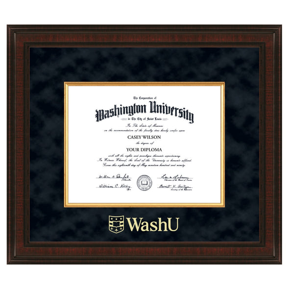 WashU Diploma Frame - Excelsior Shot #1