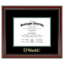 WashU Diploma Frame - Fidelitas Shot #1